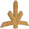 Ekena Millwork Alberta Rough Sawn Timber Gable Bracket, Western Red Cedar, 60"W x 40"H x 4"D x 6"F, 16/12 Pitch GBW060X40X0406ALB00RWR - alternate 3